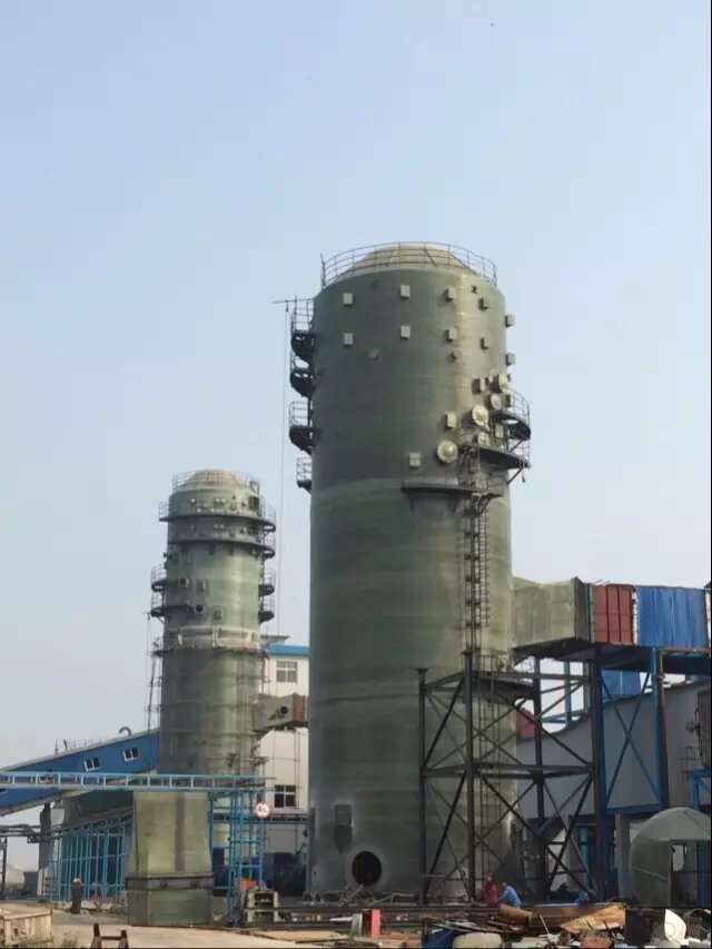 山东鲁北热力石灰石法脱硫工程