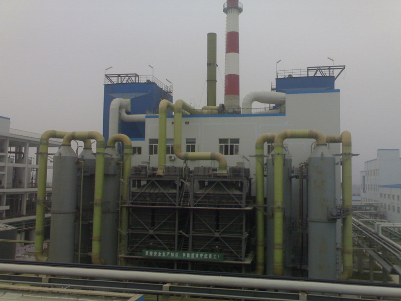 南京金浦钛业尾气除尘脱白脱碳成套工程